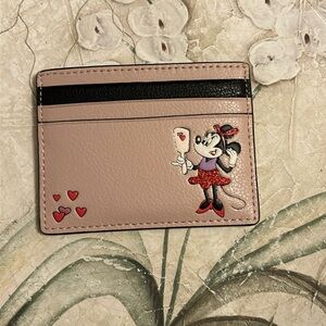 Kate Spade Disney collaboration Minnie slim Cardholder NWT